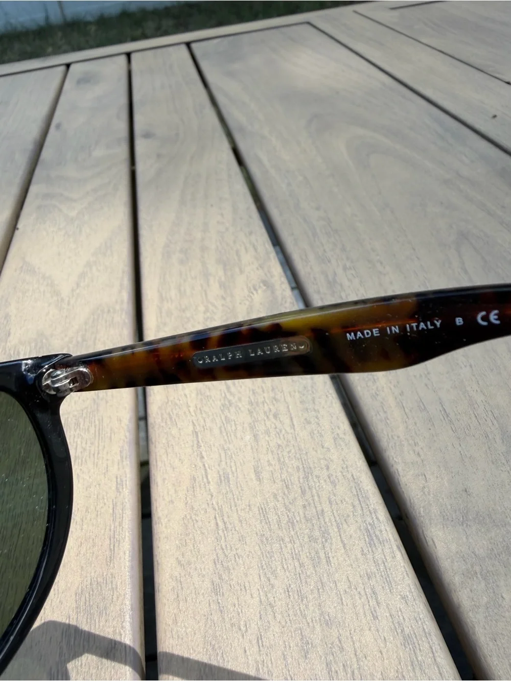 Ralph Lauren Black Polarized Sunglasses